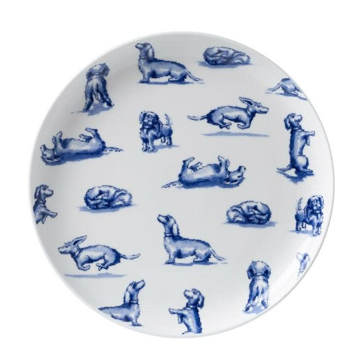 Dachshund porcelain plate