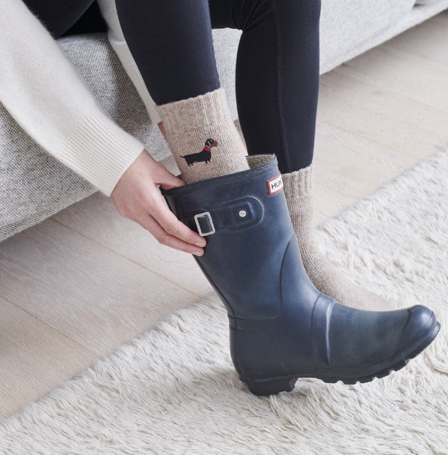 Dachshund Dog Walker Socks