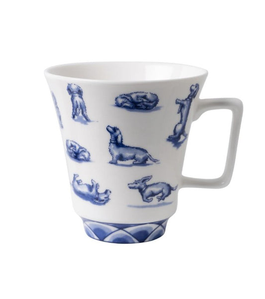 Long hair dachshunds mug