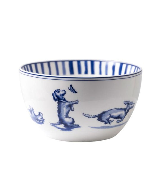 Long hair dachshund yoghurt bowl
