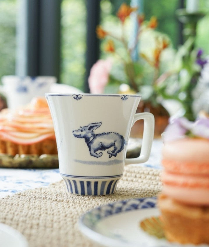 Long hair Dachshund mug