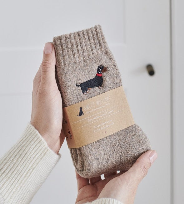 Dachshund Dog Walker Socks