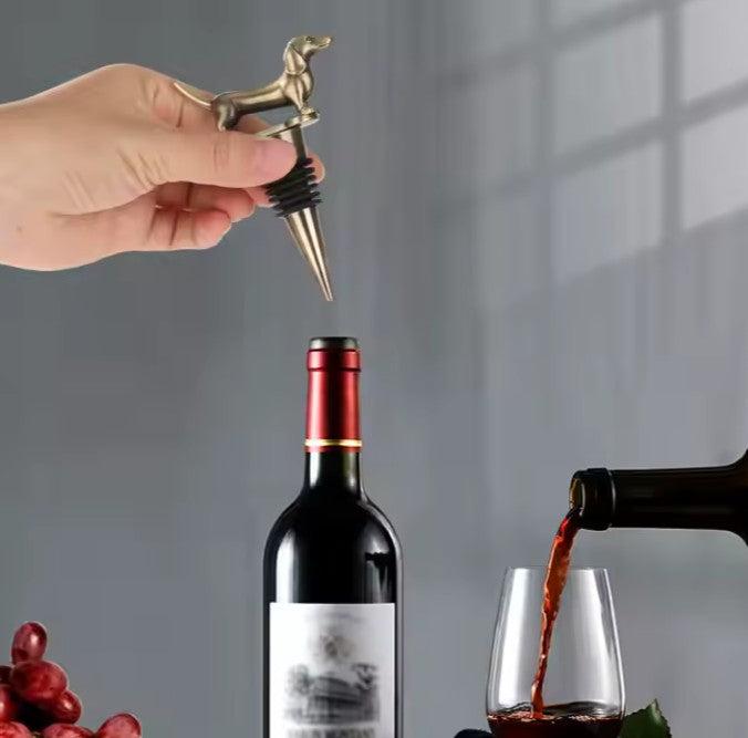 Pawsome wine stopper